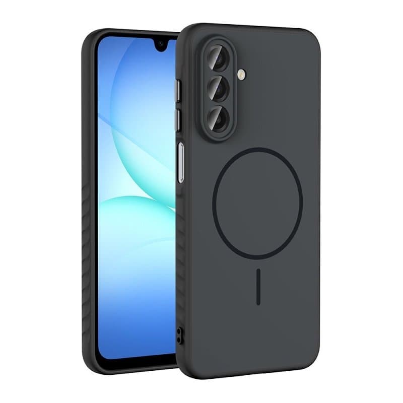 Силиконов калъф / кейс Hybrid Armor Case за Samsung A37 - Черен