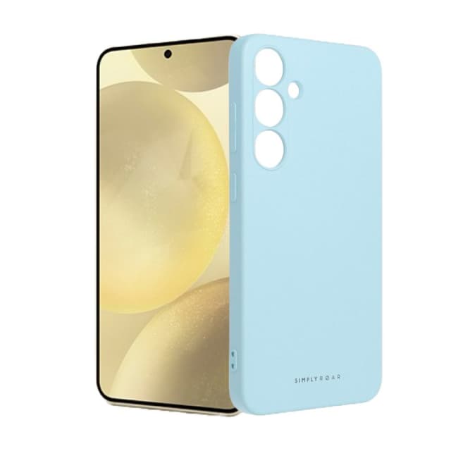 Силиконов калъф / гръб / Roar Space Case за Samsung A27 - Светлосин със защита за камерата