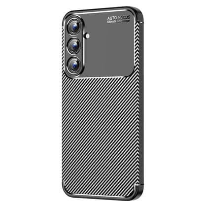 Луксозен силиконов калъф / гръб / кейс за Samsung A27 - Черен / Carbon