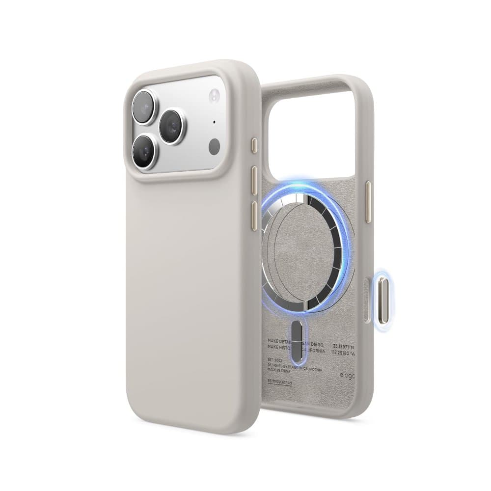 Силиконов калъф / гръб / TPU кейс MEMUMI LIQIUD SILIKON CASE MAGSAFE за iPhone 18 Pro
