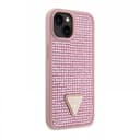 Оригинален кейс Guess S24 Plus Back cover case - Rhinestone Triangle - Pink — снимка 4