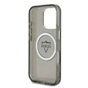 Оригинален кейс GUESS HC MAGSAFE IML METAL MOUNTAIN LOGO iPhone 16 Pro - черен — снимка 7