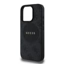 Оригинален кейс GUESS HC MAGSAFE PU 4G CIRCLE W/ CLASSIC LOGO iPhone 16 Pro Max - Черен — снимка 6
