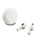 Безжични Bluetooth слушалки TWS GUESS TWS SMALL ROUND SCRIPT PRINT - Бели — снимка 2