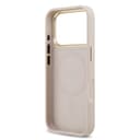 Оригинален кейс GUESS HC MAGSAFE PU W/ PEONY HOT STAMP iPhone 17 Pro - Розов — снимка 3