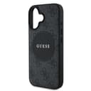 Оригинален кейс GUESS HC MAGSAFE PU 4G CIRCLE W/ CLASSIC LOGO iPhone 16 - Черен — снимка 6