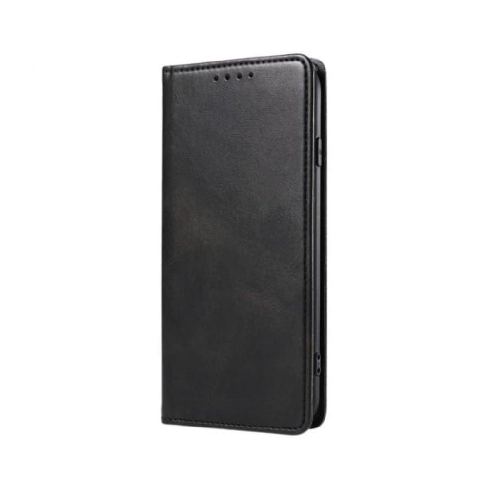Кожен калъф Flip тефтер Magnetic Book със стойка за Samsung S26 FE - черен