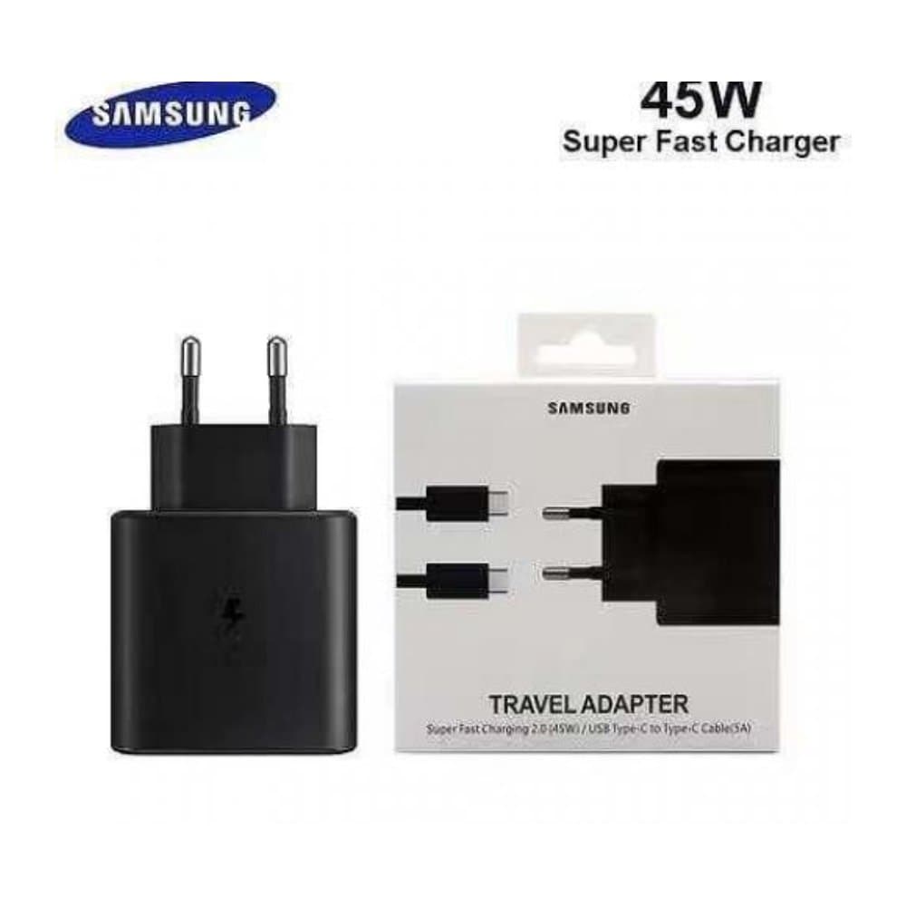 Оригинално Зарядно Samsung 45W 220v Super Fast Charger с USB-C комплект с кабел Ep-Ta800xbe - Samsung S26 FE
