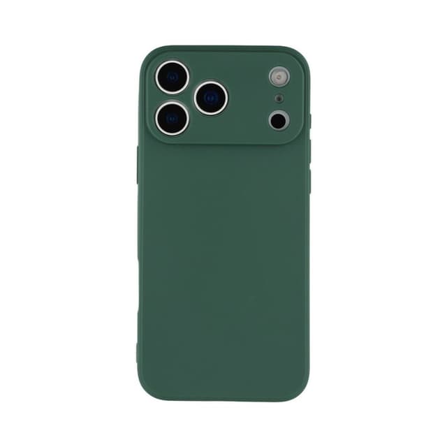 Силиконов калъф / гръб / TPU кейс за iPhone 18 Pro - син гръб със защита за камерата