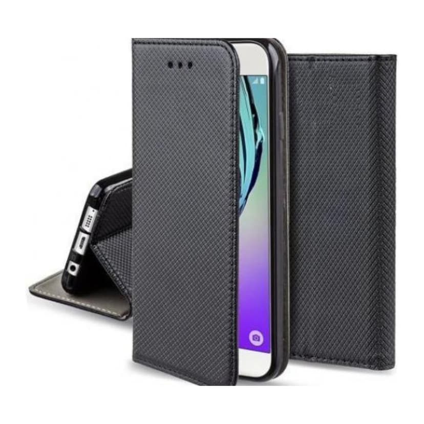 Кожен калъф Flip тефтер Magnet Book за Xiaomi Redmi 17 - Черен