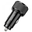 Зарядно за кола HOCO NZ14B “Guerrero” 50W (Два USB-C порта) – Черно — снимка 2