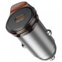 Мини бързо зарядно за кола HOCO NZ16 “Rigorous” PD30W (USB-C) – Черно — снимка 3