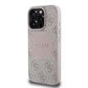 Оригинален кейс Guess Hardcase MagSafe PU 4G Circle w/ Classic Logo за iPhone 16 Pro Max – Розов — снимка 2