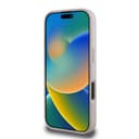 Оригинален кейс Guess Hardcase MagSafe PU 4G Circle w/ Classic Logo за iPhone 16 Pro Max – Розов — снимка 5
