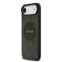 Оригинален кейс Guess Hardcase MagSafe PU 4G Circle w/ Classic Logo за iPhone 17 Air – Черен — снимка 2