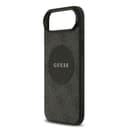 Оригинален кейс Guess Hardcase MagSafe PU 4G Circle w/ Classic Logo за iPhone 17 Air – Черен — снимка 6