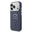 Оригинален кейс Karl Lagerfeld Hardcase MagSafe PU w/ Karl RSG Logo за iPhone 17 Pro Max – Син — снимка 2