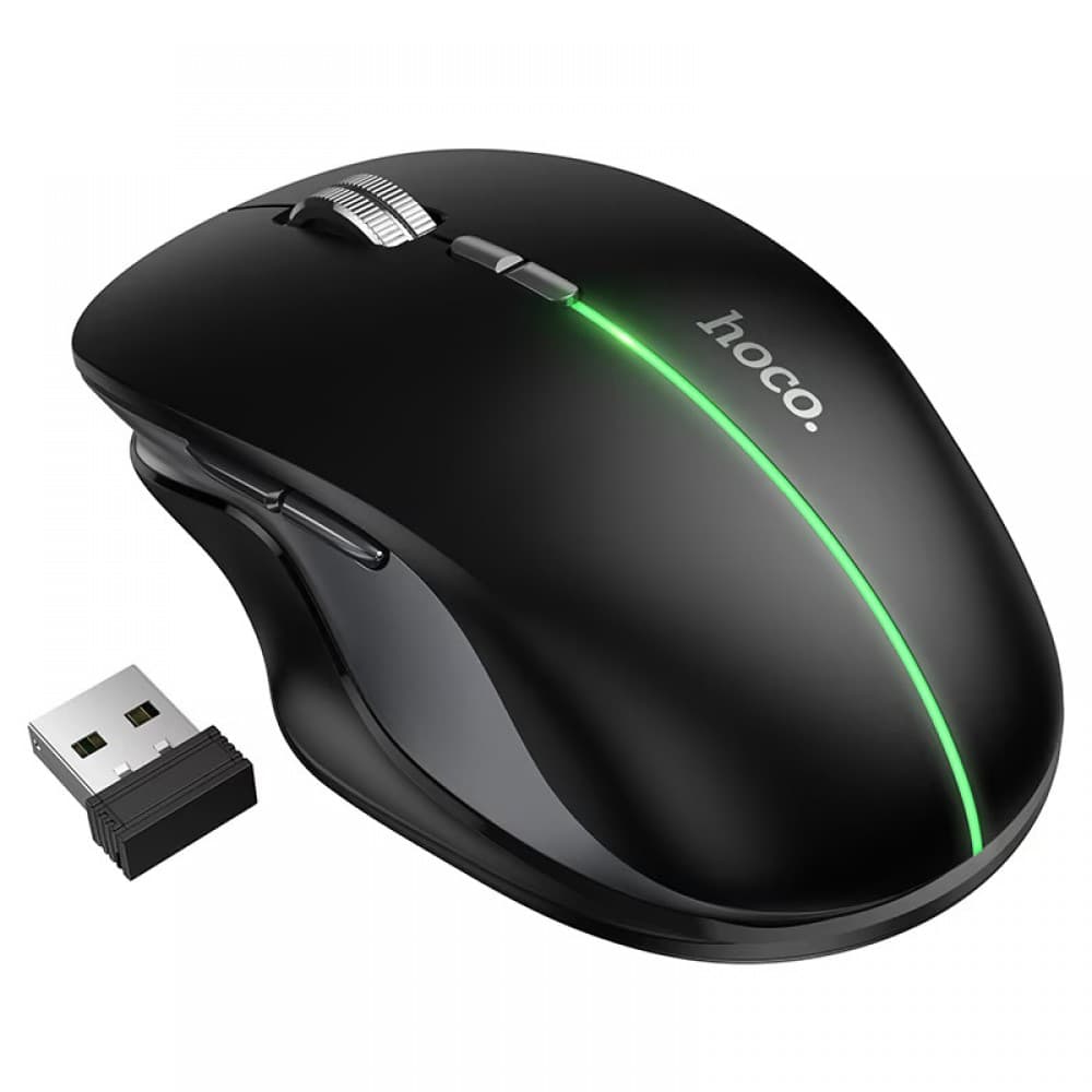 Безжична Bluetooth мишка HOCO GM40 Business Wireless Mouse (2.4GHz / Bluetooth) – Черна