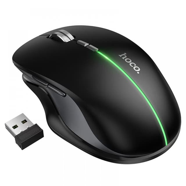 Безжична Bluetooth мишка HOCO GM40 Business Wireless Mouse (2.4GHz / Bluetooth) – Черна