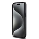 Оригинален кейс Guess MagSafe PU Peony on 4G Background за iPhone 15 Pro – Черен — снимка 5