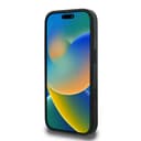 Оригинален кейс Guess Grained PU Roses and Big 4G Logo за iPhone 15 Pro Max – Черен — снимка 5