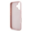 Оригинален кейс Guess Grained PU Roses and Big 4G Logo за iPhone 16 – Розов — снимка 7