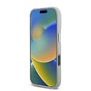 Оригинален кейс Guess MagSafe Grained PU Triangle Logo за iPhone 16 Pro Max – Бежов — снимка 5
