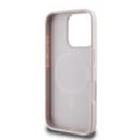 Оригинален кейс Guess MagSafe Saffiano Peony Classic Logo за iPhone 16 Pro – Розов — снимка 7