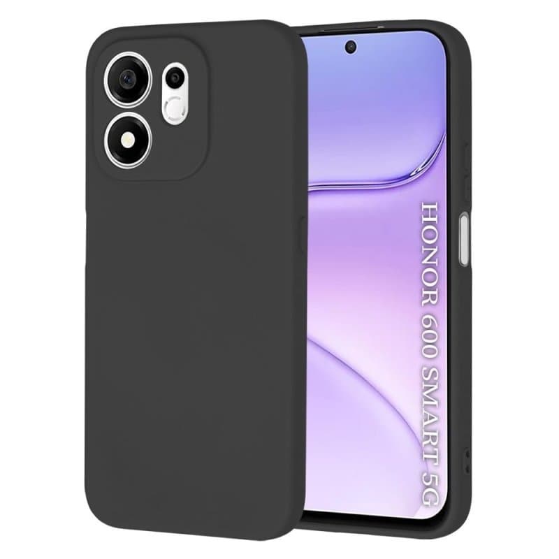 Силиконов калъф / кейс Nano TPU за Honor 600 Smart - Черен гръб със защита за камерата