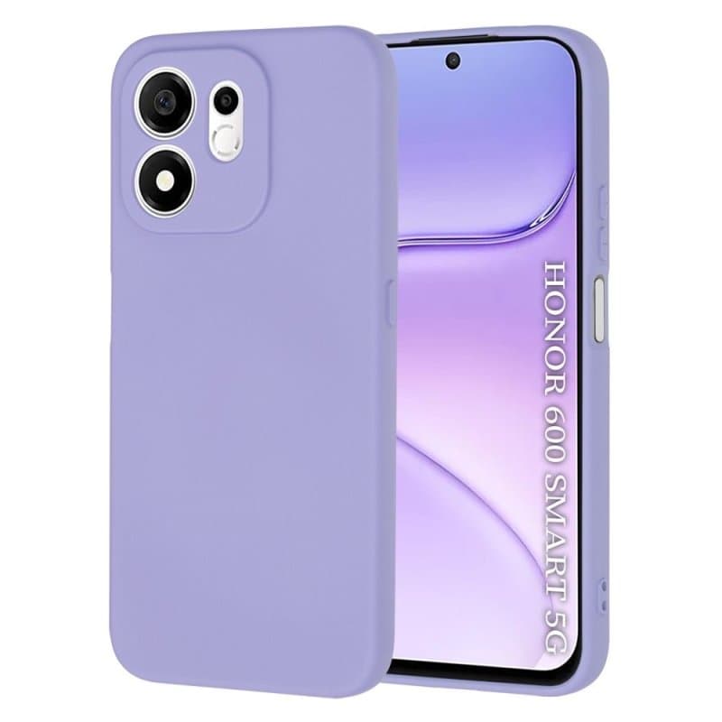 Силиконов калъф / кейс Nano TPU за Honor 600 Smart - Лилав гръб със защита за камерата