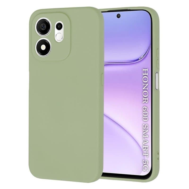 Силиконов калъф / кейс Nano TPU за Honor 600 Smart - Зелен гръб със защита за камерата