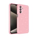 Силиконов калъф / гръб / кейс Crystal Case за Samsung A26 Glitter - Розов брокат
