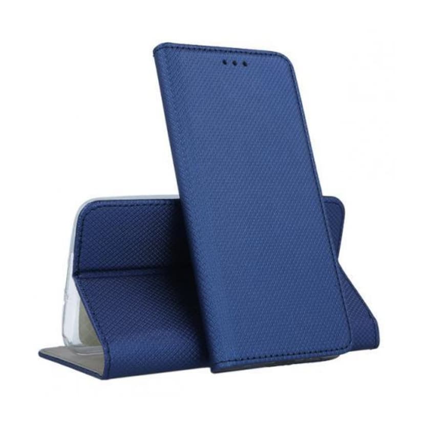 Кожен калъф Flip тефтер Magnet Book за Honor 600 Smart - Син