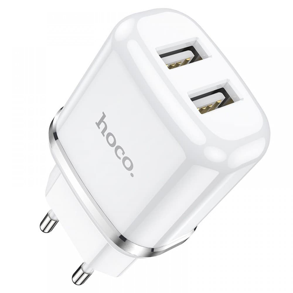 Мрежово зарядно устройство адаптер HOCO N4 Aspiring Dual Port (USB-A 2.4A)