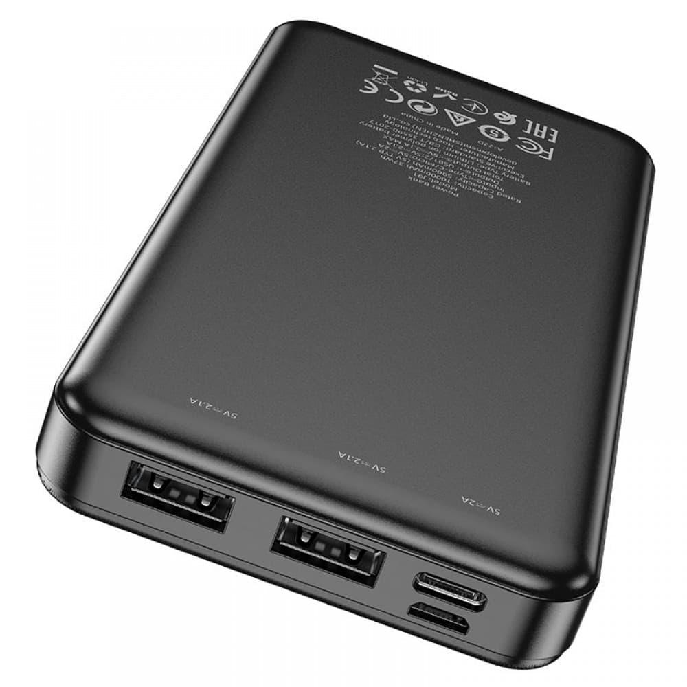 Външна батерия Power Bank HOCO J91 10000mAh - Черна